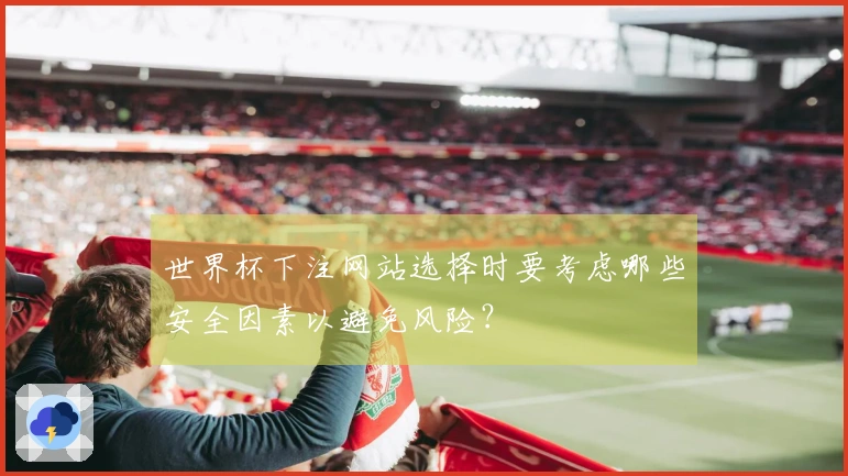 世界杯下注网站选择时要考虑哪些安全因素以避免风险？