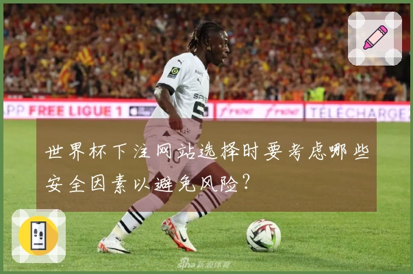世界杯下注网站选择时要考虑哪些安全因素以避免风险？