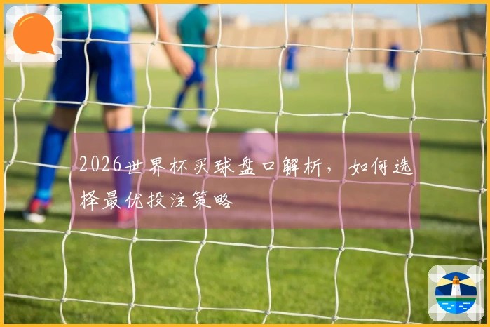 2026世界杯买球盘口解析，如何选择最优投注策略